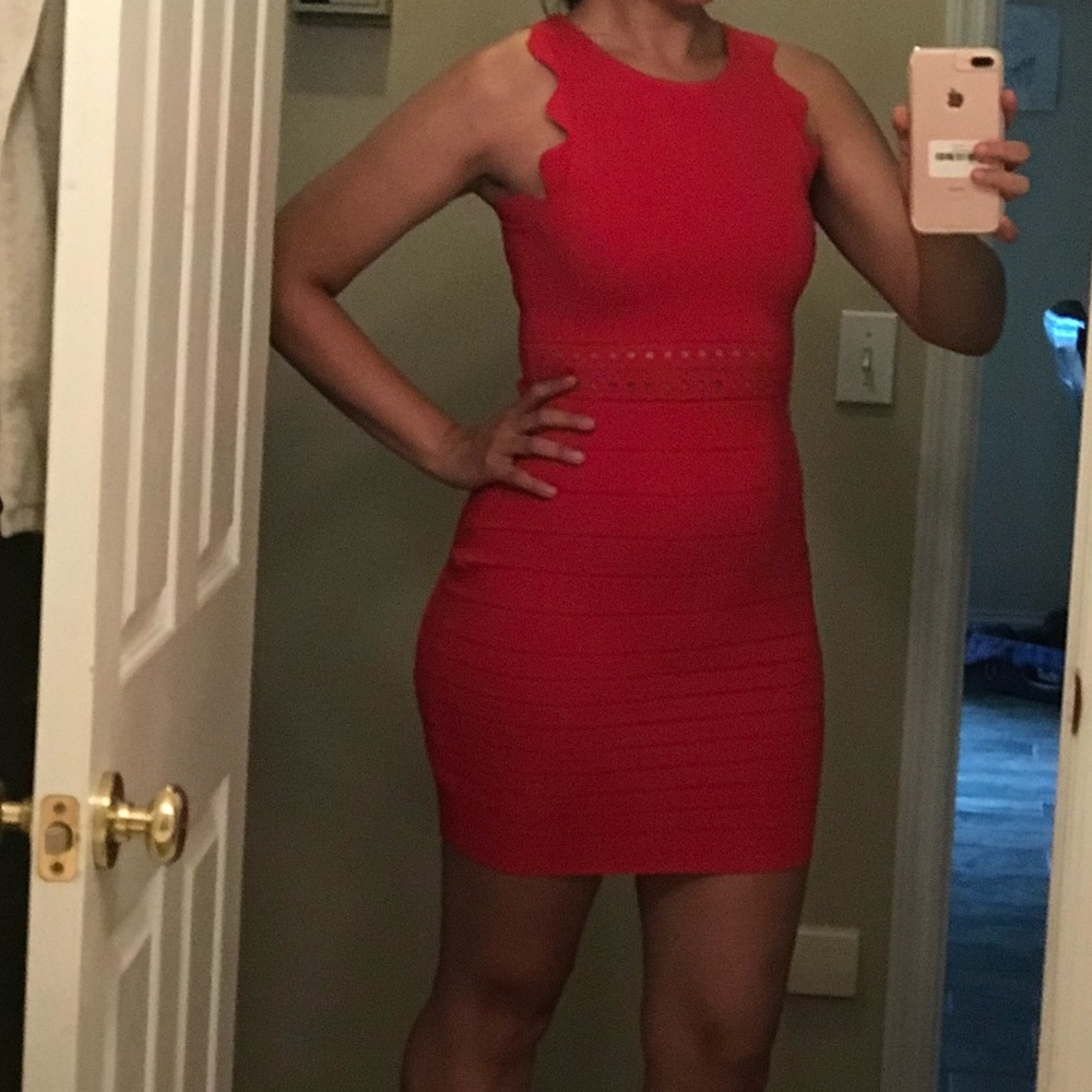 NWT Red bodycon dress